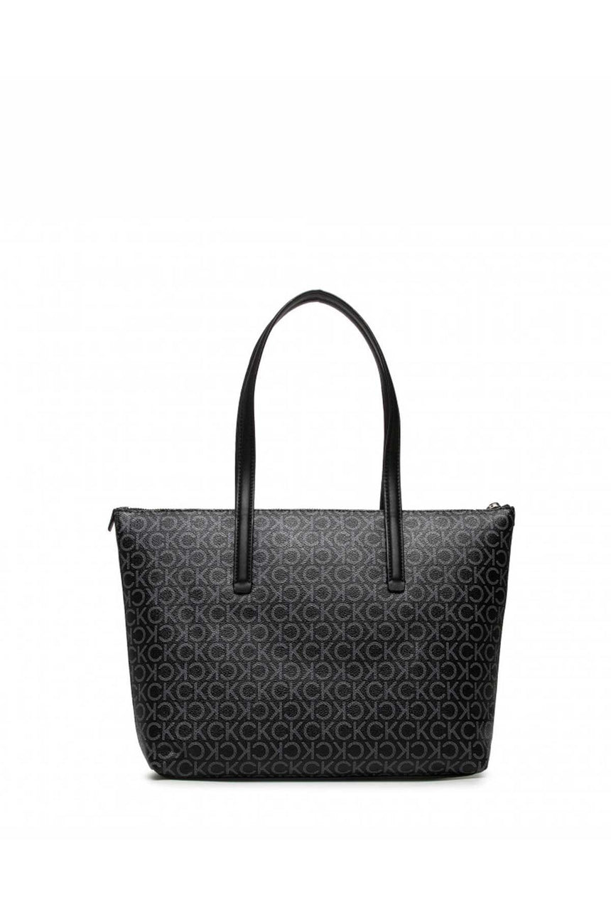 Calvin Klein Ck Must Shopper Md Mono Kadın Omuz Çantası Black Mono