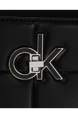 Calvin Klein Re-Lock Q Kadın Omuz Çantası Black