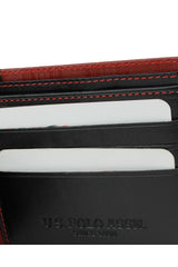 U.s Polo Assn. Sıkıştırılmış Cepli Erkek Cüzdanı Bordo