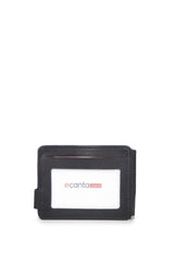 Grande Banknot Tutucu Mini El Portföyü Siyah - Lacivert