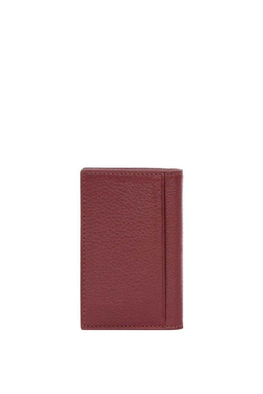 Cengiz 4 Blok Şeffaf Bölmeli Erkek Portföyü Bordo