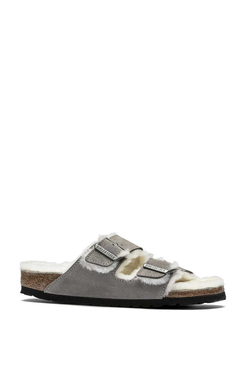 Birkenstock Arizone Fell Erkek Terlik Stone Coin