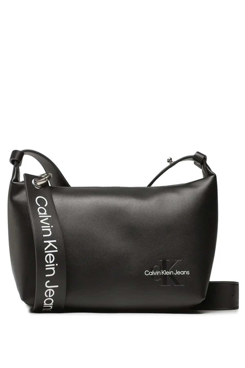 Calvin Klein Sculpted Rounded Çapraz Askılı Kadın Çantası Black