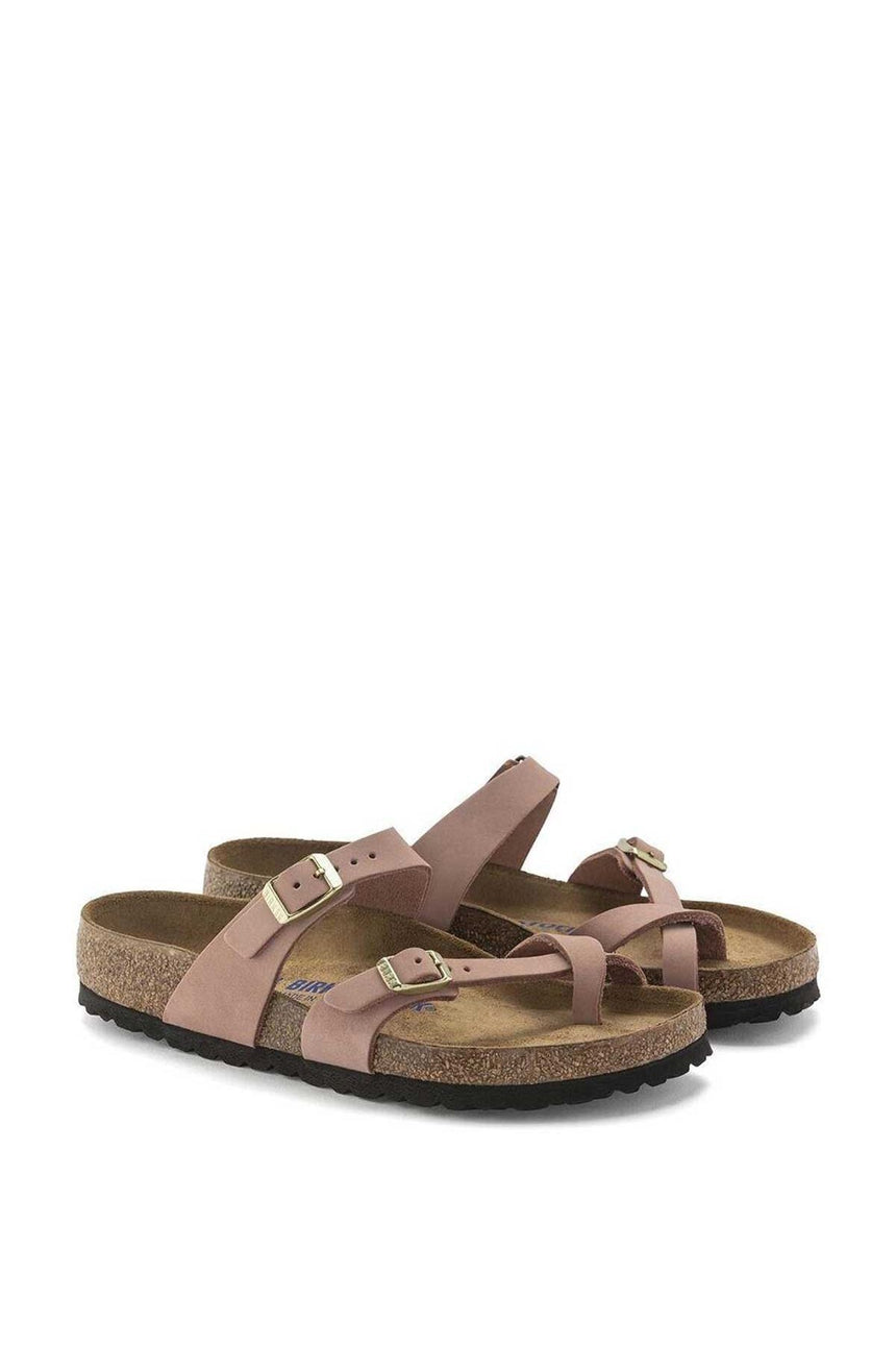 Birkenstock Mayari Sfb Nubuck Kadın Terlik Old Rose