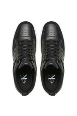 Calvin Klein Basket Cupsole Erkek Sneakers Black / White