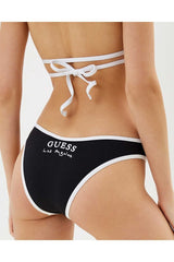 Guess Sporty Chic High Brazilian Bikini Altı Jet Black A996