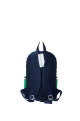 Benetton Ön Cepli Sırt Çantası Lacivert - Yeşil