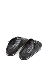 Benetton Bağcıklı Erkek Terlik Siyah