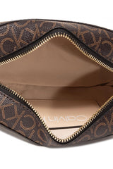 Calvin Klein Camera Bag Çapraz Askılı Kadın Çantası Brown Mono Mix