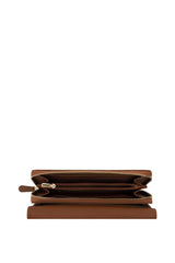 Isola Taylor Hakiki Deri Kadın Cüzdanı Taba