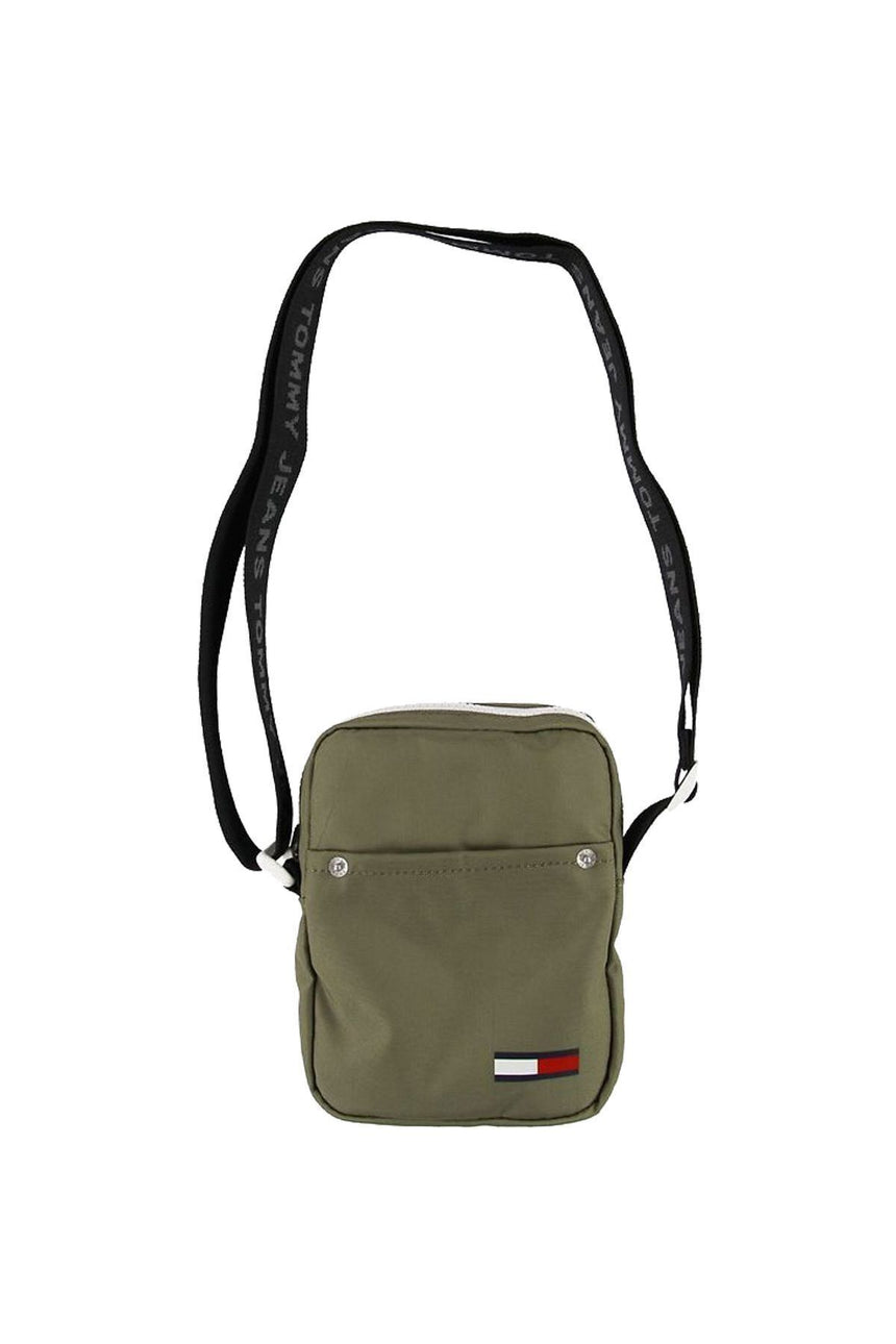 Tommy Hilfiger Tjm Cool City Mini Reporter Nyl Çapraz Askılı Erkek Çantası Martini Olive