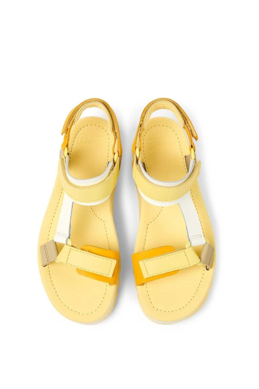 Camper Pav.Calima,Serv.Botij/OS.Gra.Bian-Citrin Kadın Sandalet Renkli