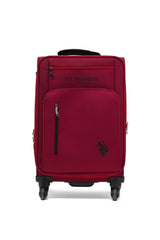 U.S Polo Assn. Çok Gözlü Kabin Boy Valiz Bordo