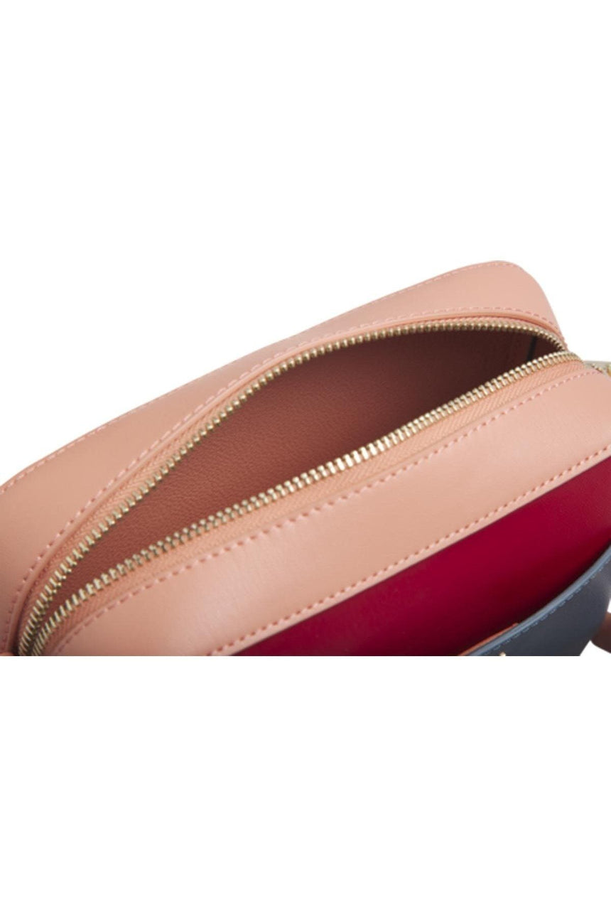 Tommy Hilfiger Iconic Tommy Camera Bag Cb Çapraz Askılı Kadın Çantası Charcoal Blue