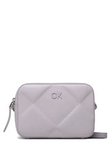Calvin Klein Re-Lock Quılt Çapraz Askılı Kadın Çantası Purple