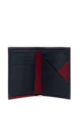 Us Polo Assn Kırmızı Detaylı Erkek Cüzdanı Lacivert