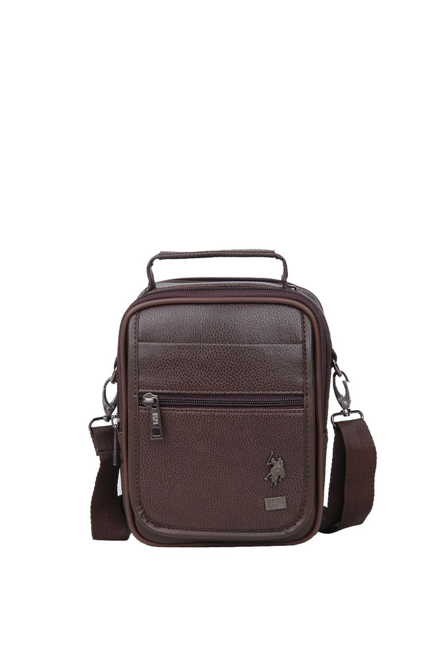 U.s Polo Assn. Çapraz Askılı Erkek Çantası Kahve
