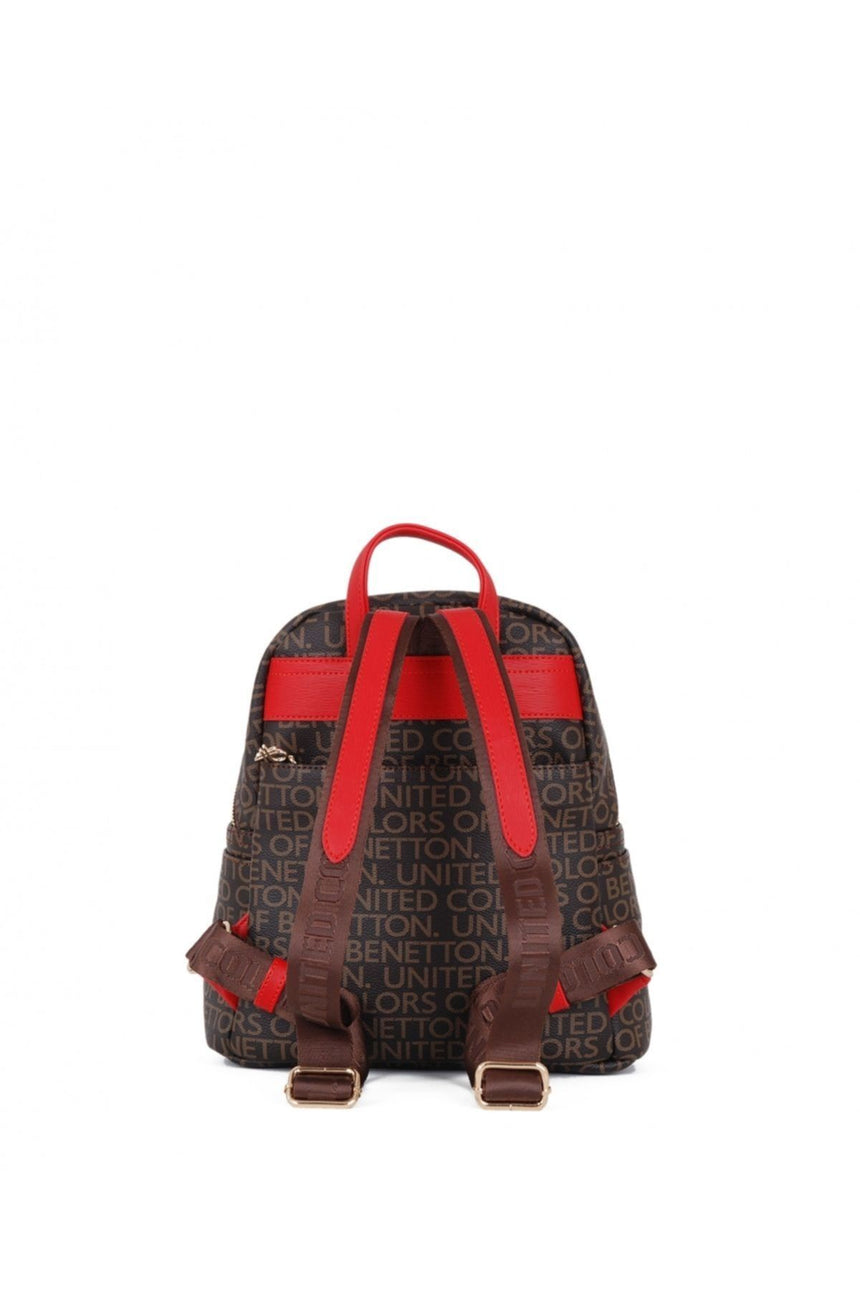 Benetton Mono Kadın Sırt Çantası Kahve - Taba