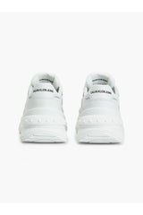 Calvin Klein Runner Laceup Snap Wn Kadın Sneaker Triple White - WHITE