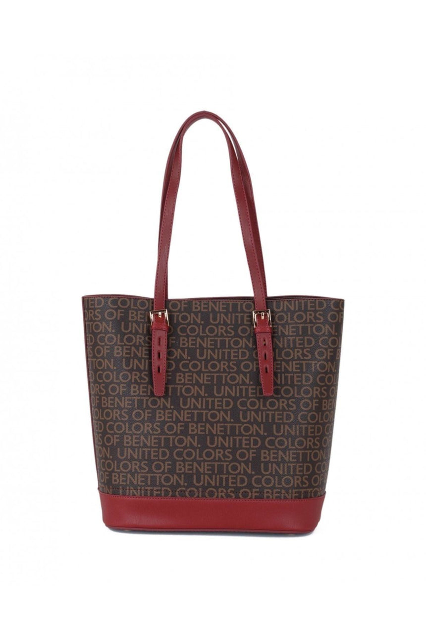 Benetton Mono Kadın Omuz Çantası Kahve- Haki