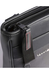 Tommy Hilfiger Elevated Pu Mini Çapraz Askılı Erkek Çantası Black