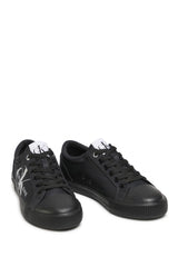 Calvin Klein Vulcanized Laceup Pes Kadın Sneakers Full Black