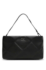 Calvin Klein Re-Lock Ouılt Crossovers Çapraz Askılı Kadın Çantası Black