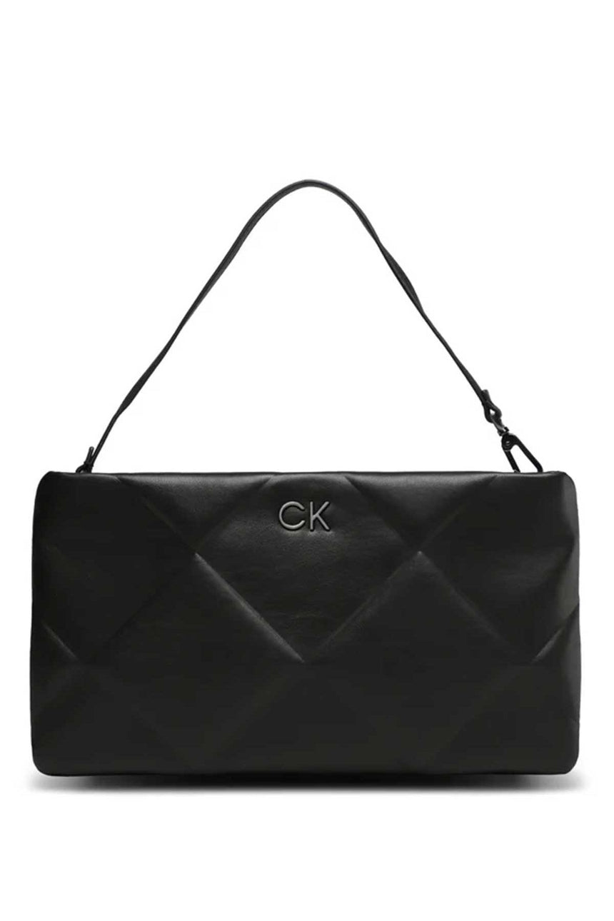 Calvin Klein Re-Lock Ouılt Crossovers Çapraz Askılı Kadın Çantası Black