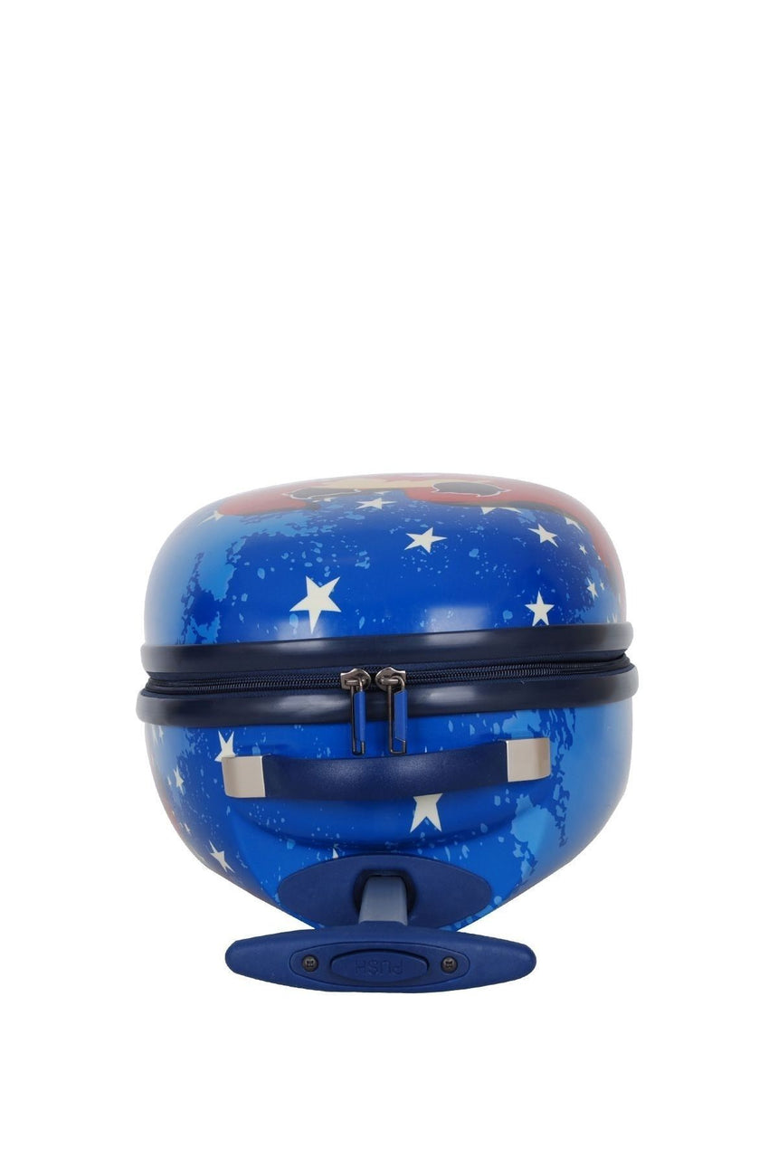 ÇÇS Çizgi Karakter Çocuk Valizi Mavi