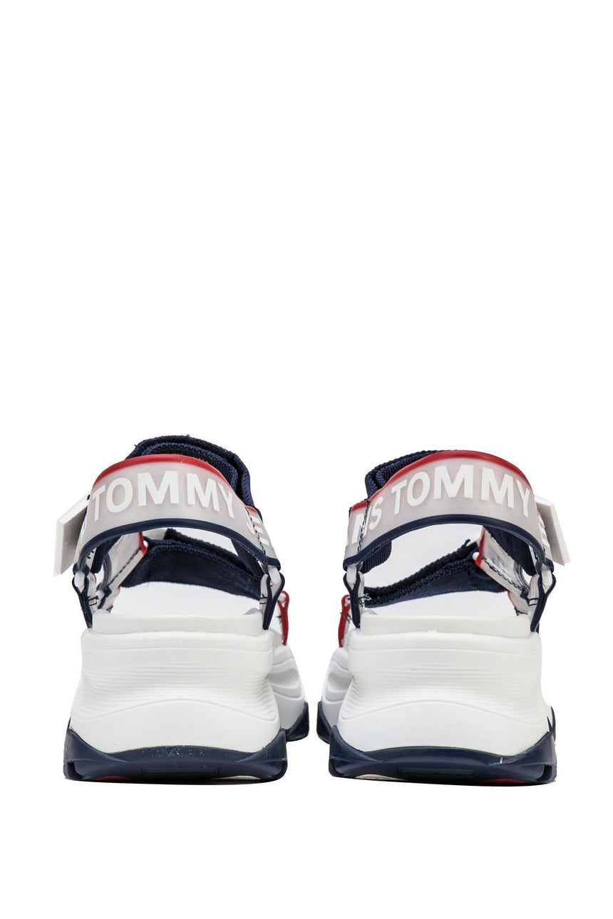 Tommy Hilfiger Pop Color Hybrid Sandal Kadın Sandalet Twilight Navy