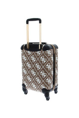 Guess Wilder 18 In 4-Wheel Kabin boy Valiz White Multi