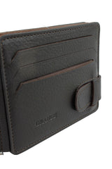 Grande Banknot Tutucu Mini El Portföyü Kahve - Taba