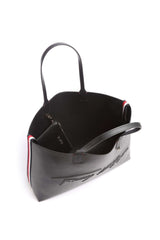 Tommy Hilfiger Iconic Tommy Signature Kadın El Çantası Black