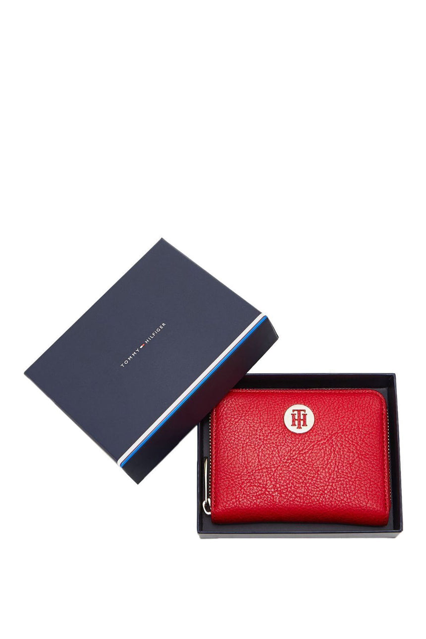 Tommy Hilfiger Th Core Med Za Kadın Cüzdanı Barbados Cherry
