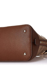Guess Cathleen Small Dome Kadın El Çantası Brown