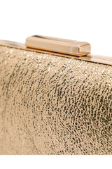 Axpe Bombeli Abiye Çanta Altın