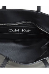 Calvin Klein Stitch Ew Shopper Kadın Kol Çantası Black