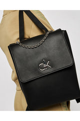 Calvin Klein Re-Lock Backpack Kadın Sırt Çantası Black