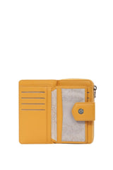 Cengiz Pakel Çok Gözlü Kadın Cüzdanı Hardal