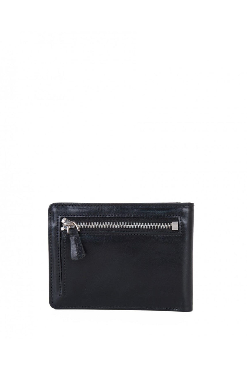 Us Polo Assn Metal Logolu Erkek Cüzdanı Siyah
