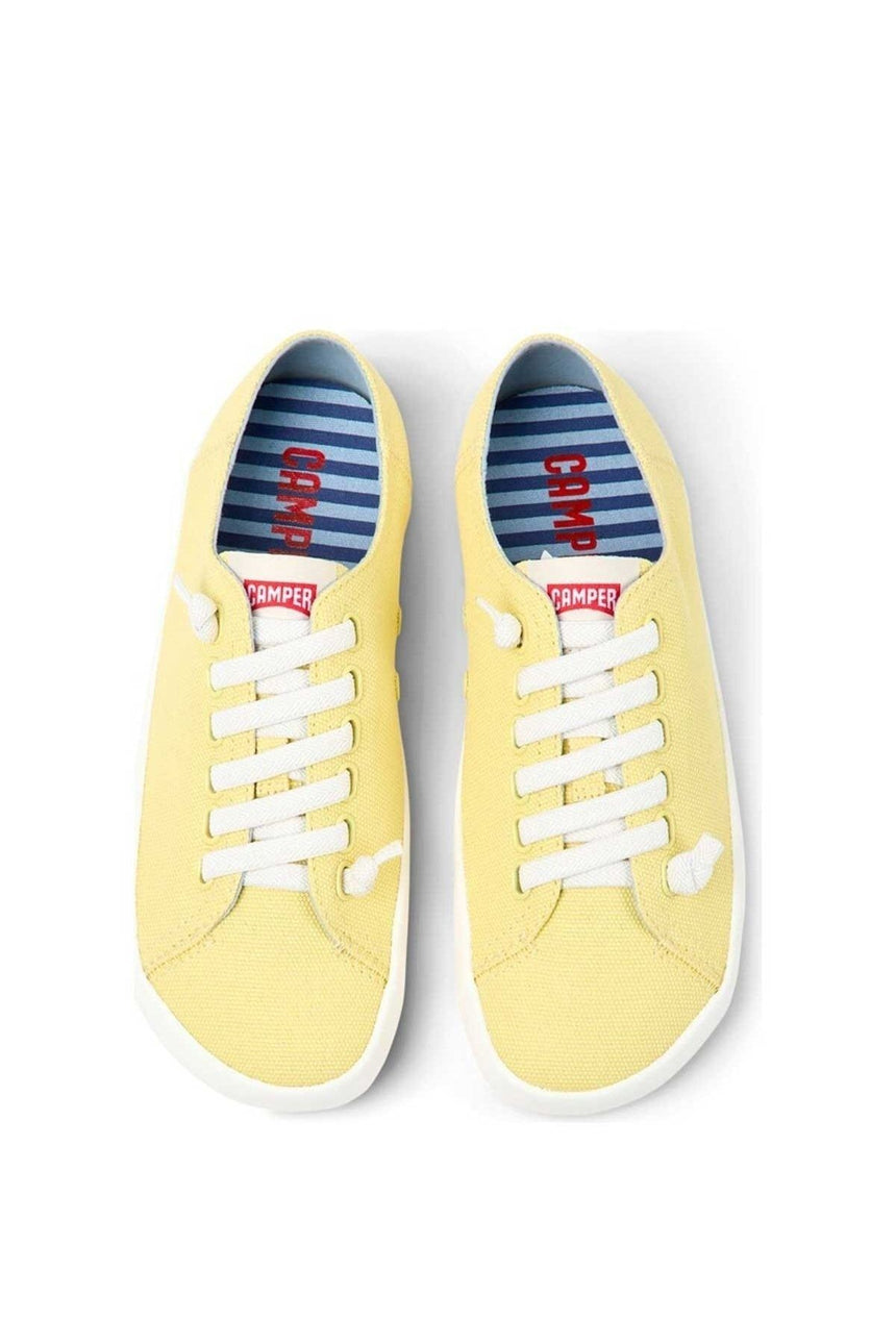 Camper Lona Citrino/Calle Houston-Calima Kadın Sneaker Pastel Sarı