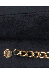 Tommy Hilfiger Th Baker Boy Kadın Şapka Sky Captain