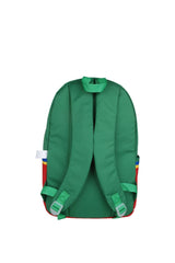 Benetton Ön Bölmeli Sırt Çantası Kırmızı - Yeşil