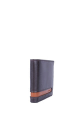 Grande Çift Banknotlu Üç Blok Erkek El Portföyü Kahve