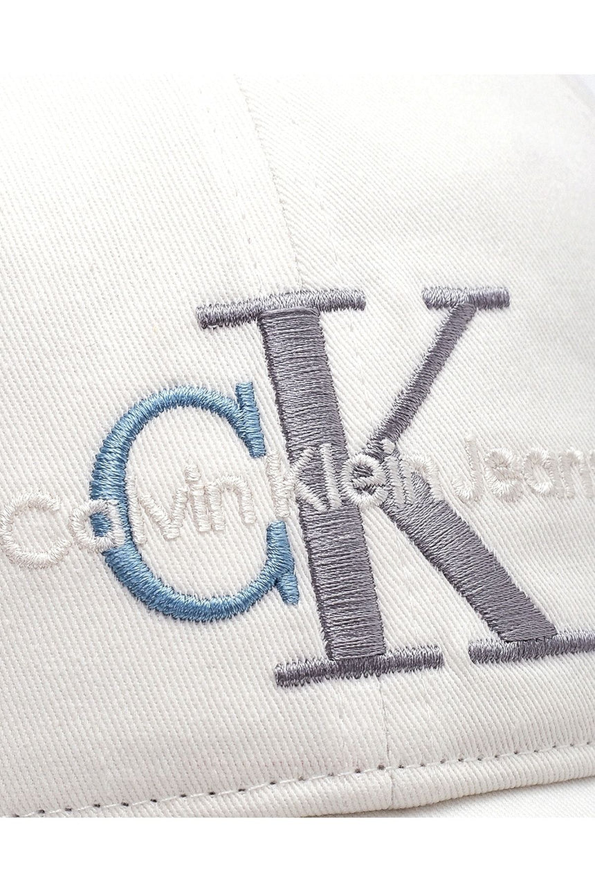 Double Embroidery Kadın Şapka Beyaz
