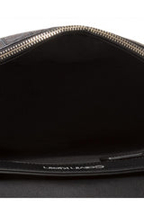 Calvin Klein Flap Top Handle Md J Black Mix