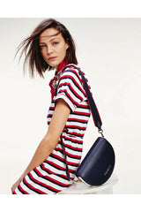 Tommy Hilfiger Staple Saddle Çapraz Askılı Kadın Çantası Sky Captain