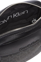 Calvin Klein Monogram Trimmed Çapraz Askılı Erkek Çantası Black Mono Mix