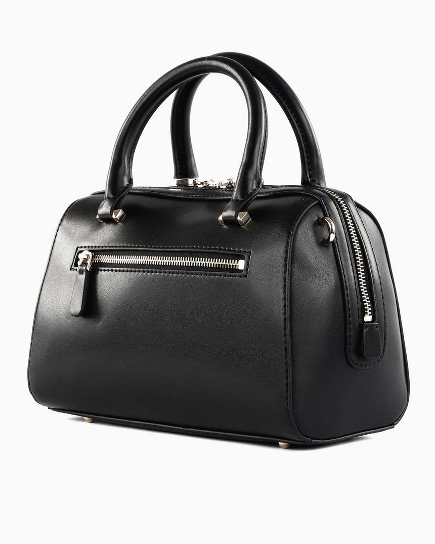 Guess Nelka Şerit Detaylı El Çantası Black