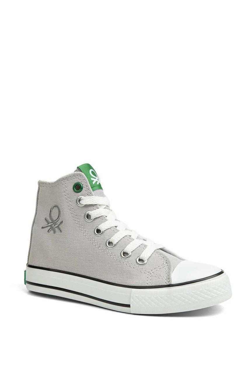 Benetton Filet Çocuk Spor Ayakkabı Gri